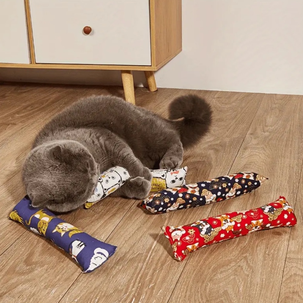 NEW! Set of 3 Catnip Kitty Kicker Toys! - Picture 3 of 5